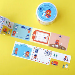 Mokuji Takokeshi the Postman sticky note