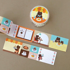 Mokuji Kissa Kumachan sticky note