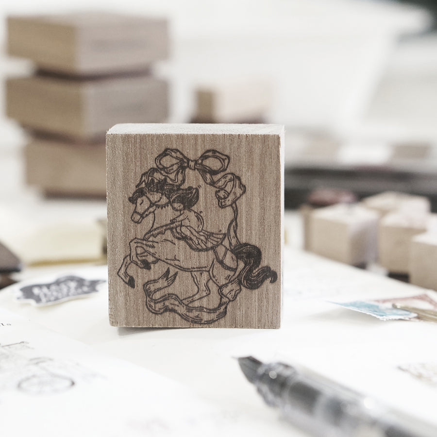 Black Milk Project Traveling Stationer Rubber Stamp