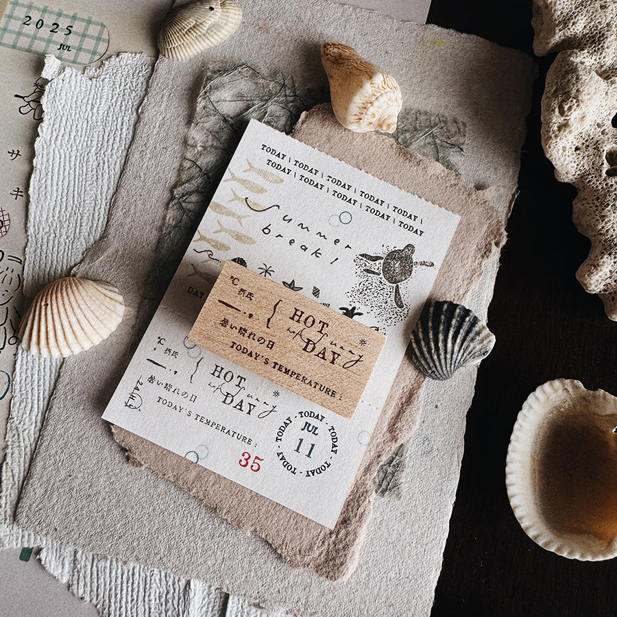 Penspapersplanner rubber Stamps - Summer Series
