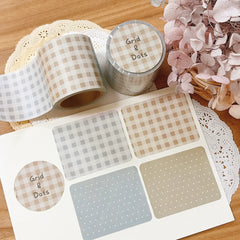 63penhouse x hairmo roll sticky notes ~ Grid & Dots