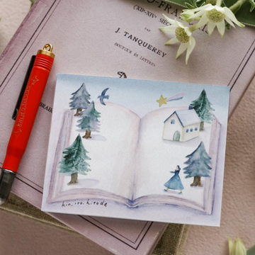 Kin.iro.hitode notepad - The Story on the Book