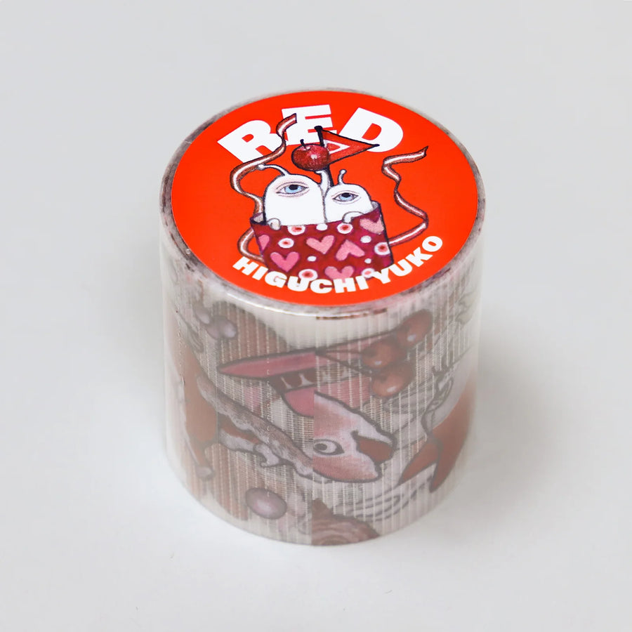 Higuchi Yuko pet tape - red