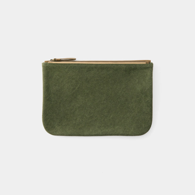 Traveler’s Factory Canvas Pouch in Olive - Size M