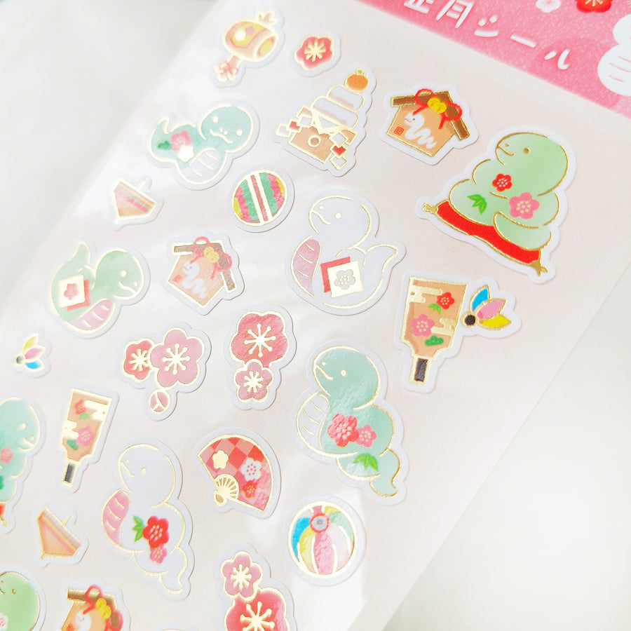 Sanrio Greetings New Year Foil Sticker