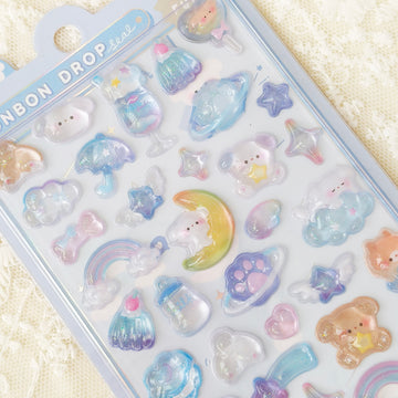 3D BONBON DROP Seal Deco Sticker