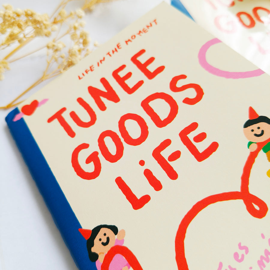 Square studio Tunee Goods - Life in The Moment Notebook