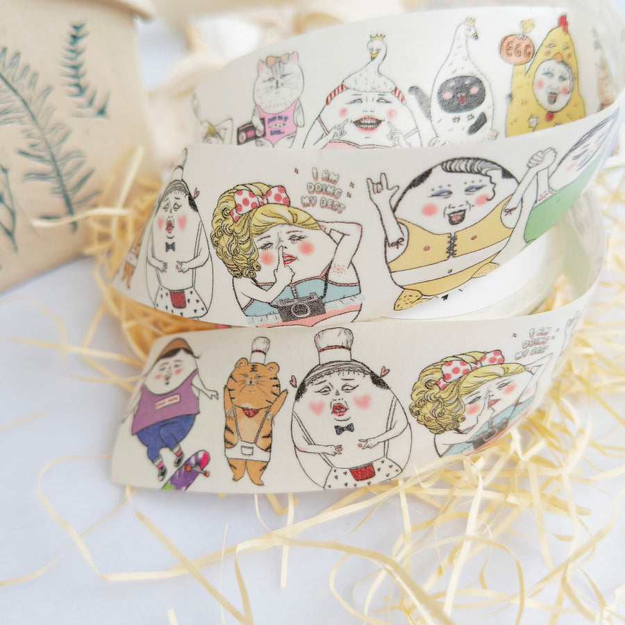 Shock Mama Washi Tape - Exercise