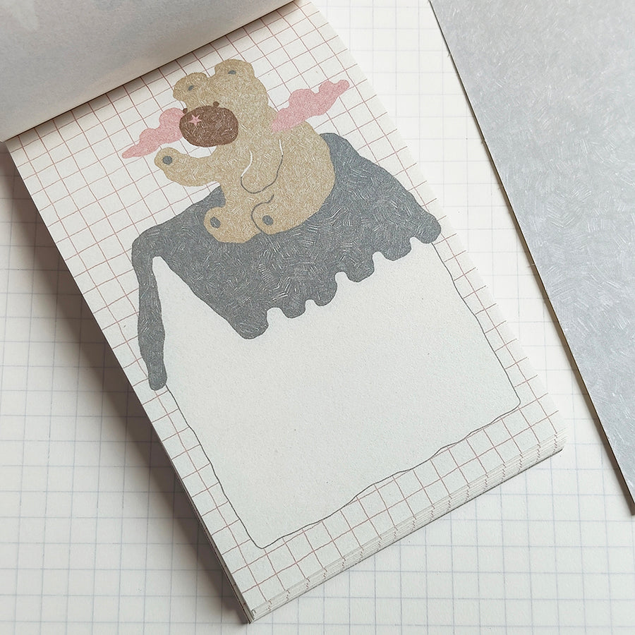 Bighands memo pad - Rainy Days