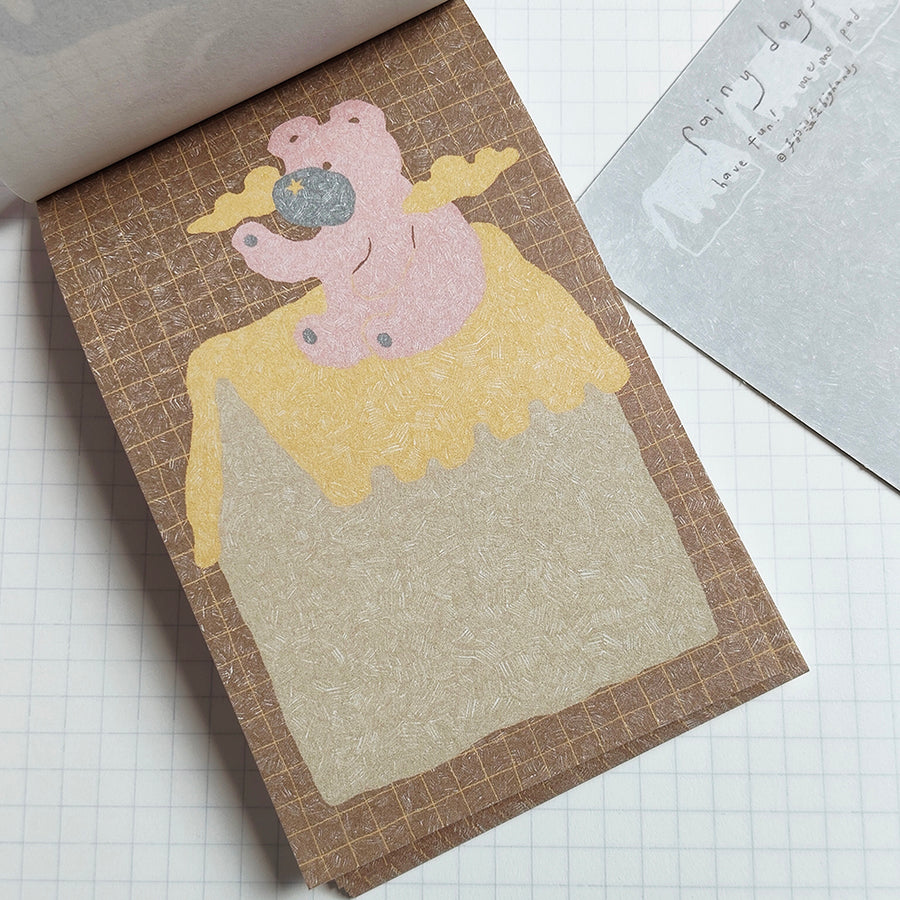 Bighands memo pad - Rainy Days