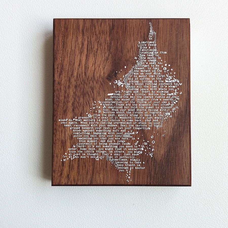 Journal pages rubber stamps - whispered layer