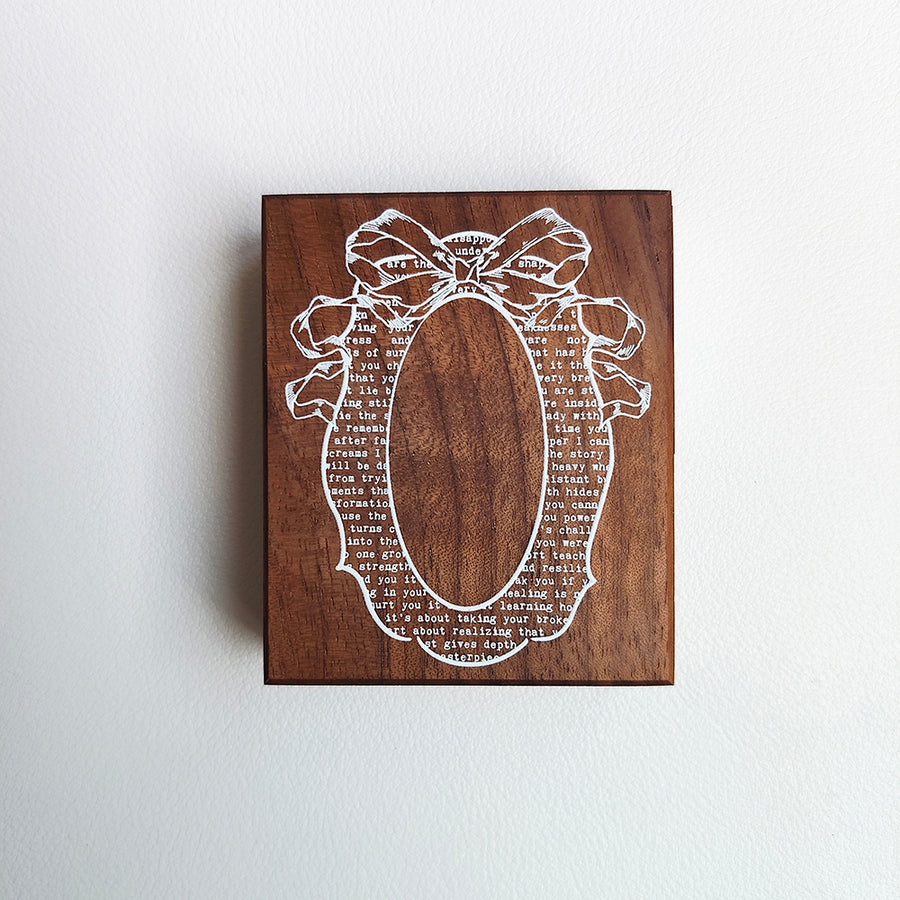 Journal pages rubber stamps - whispered layer