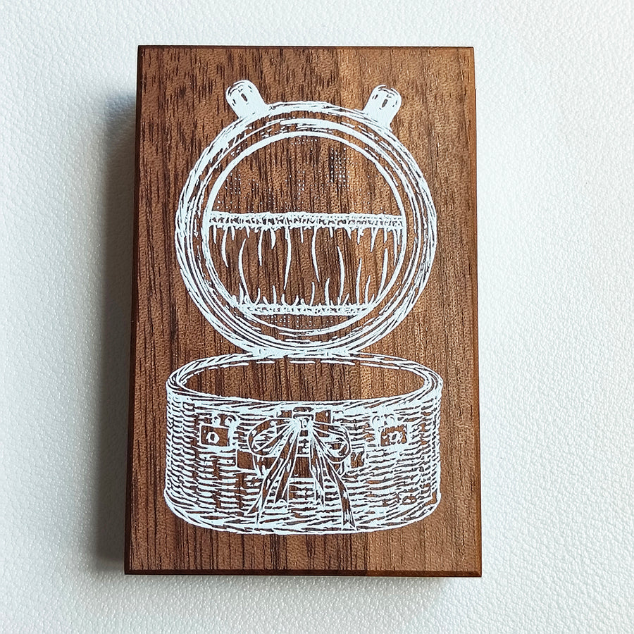 Journal pages rubber stamps - Woven Whispers