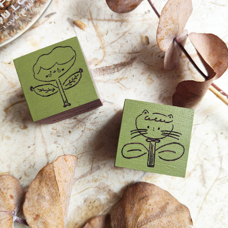 Hanen studio daily life series rubber stamps