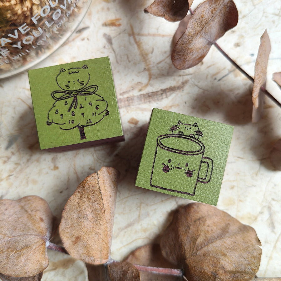 Hanen studio daily life series rubber stamps