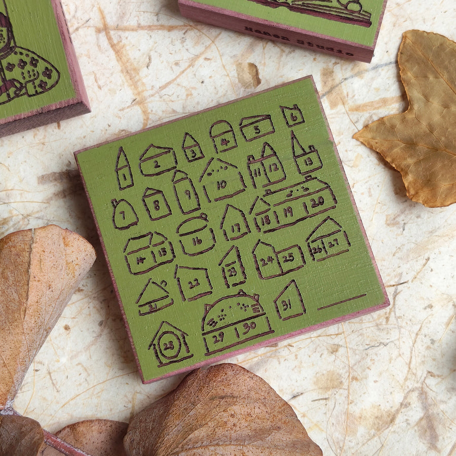 Hanen studio Daily Moments – Horse Edition series rubber stamps