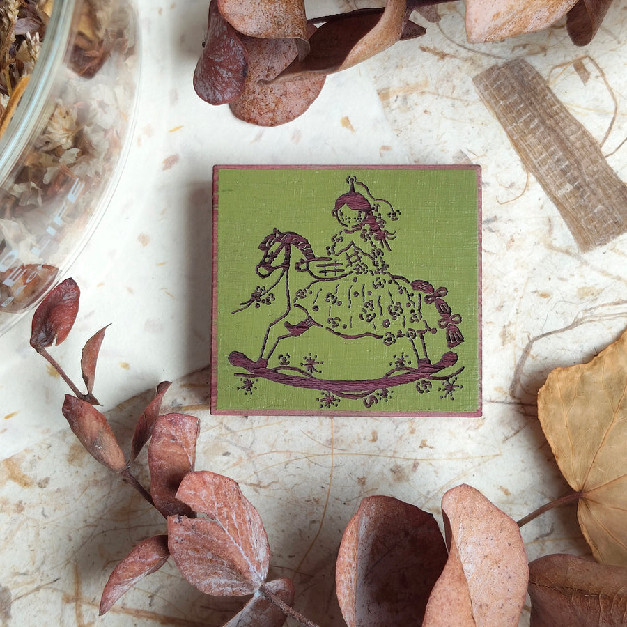 Hanen studio Daily Moments – Horse Edition series rubber stamps