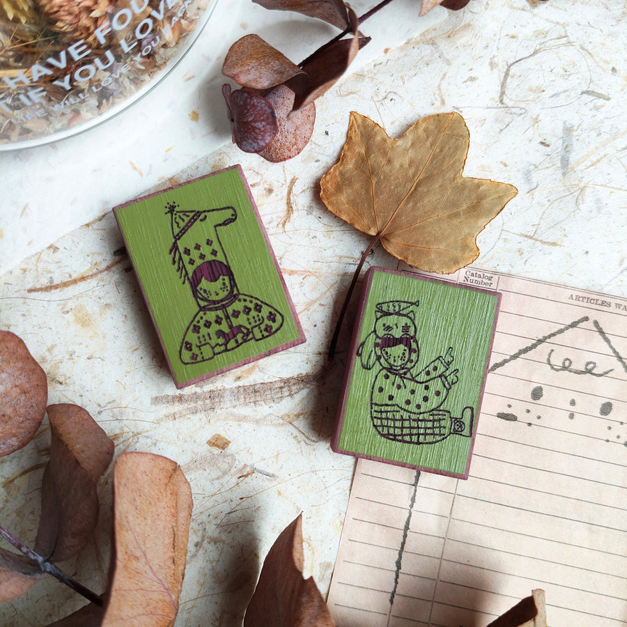 Hanen studio Daily Moments – Horse Edition series rubber stamps
