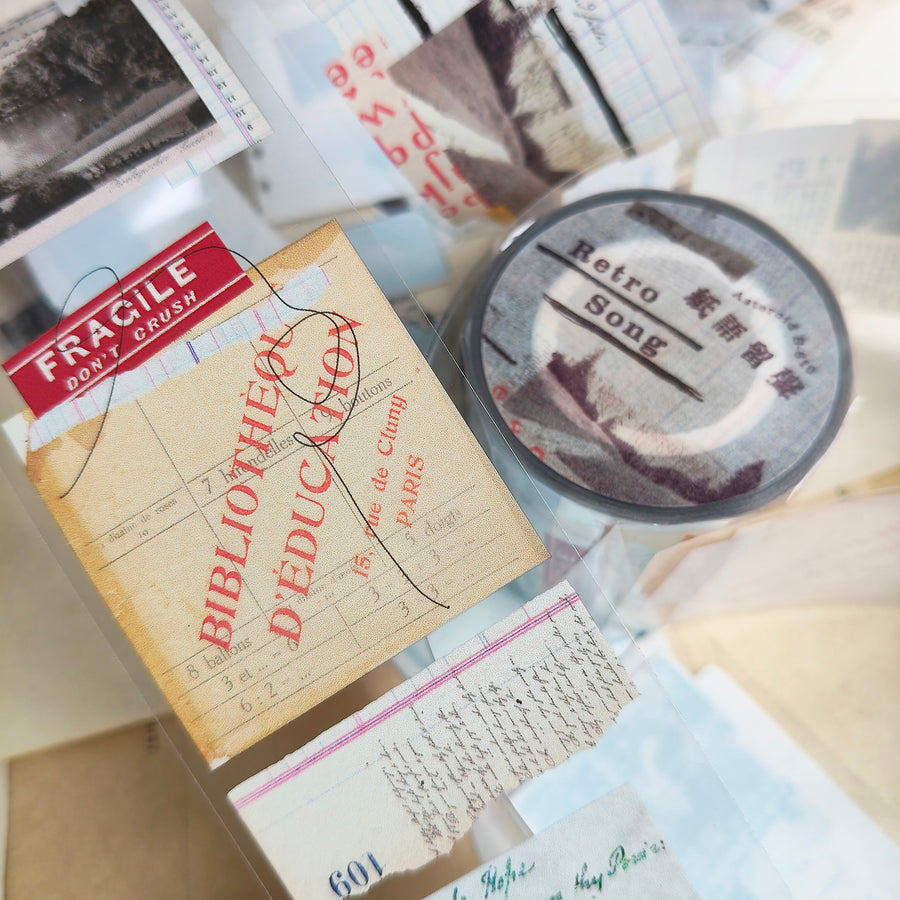 Asteroid B-610 Retro Song Glossy Pet Tape