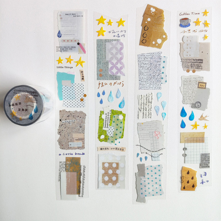 Asteroid B-610 star & tears 星與淚 Glossy Pet Tape