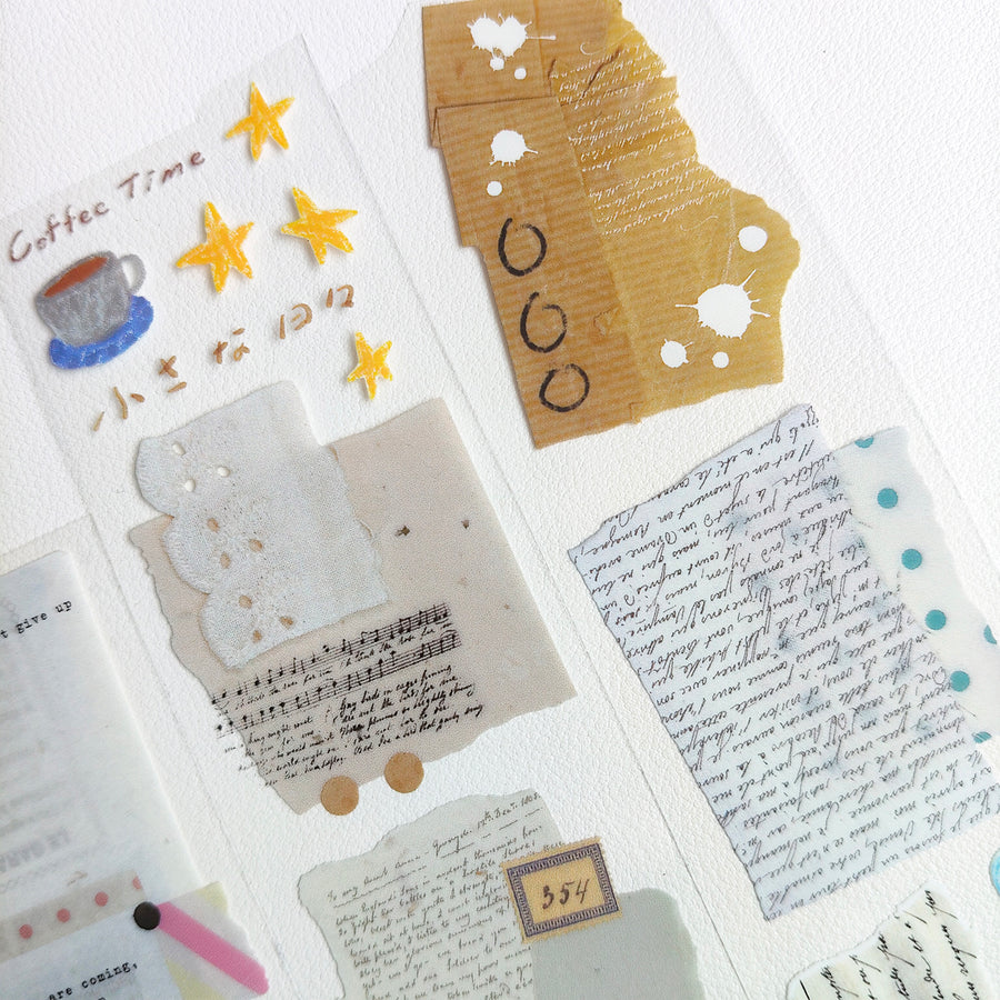 Asteroid B-610 star & tears 星與淚 Glossy Pet Tape