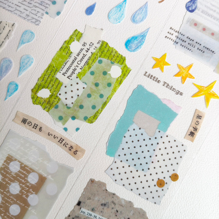 Asteroid B-610 star & tears 星與淚 Glossy Pet Tape