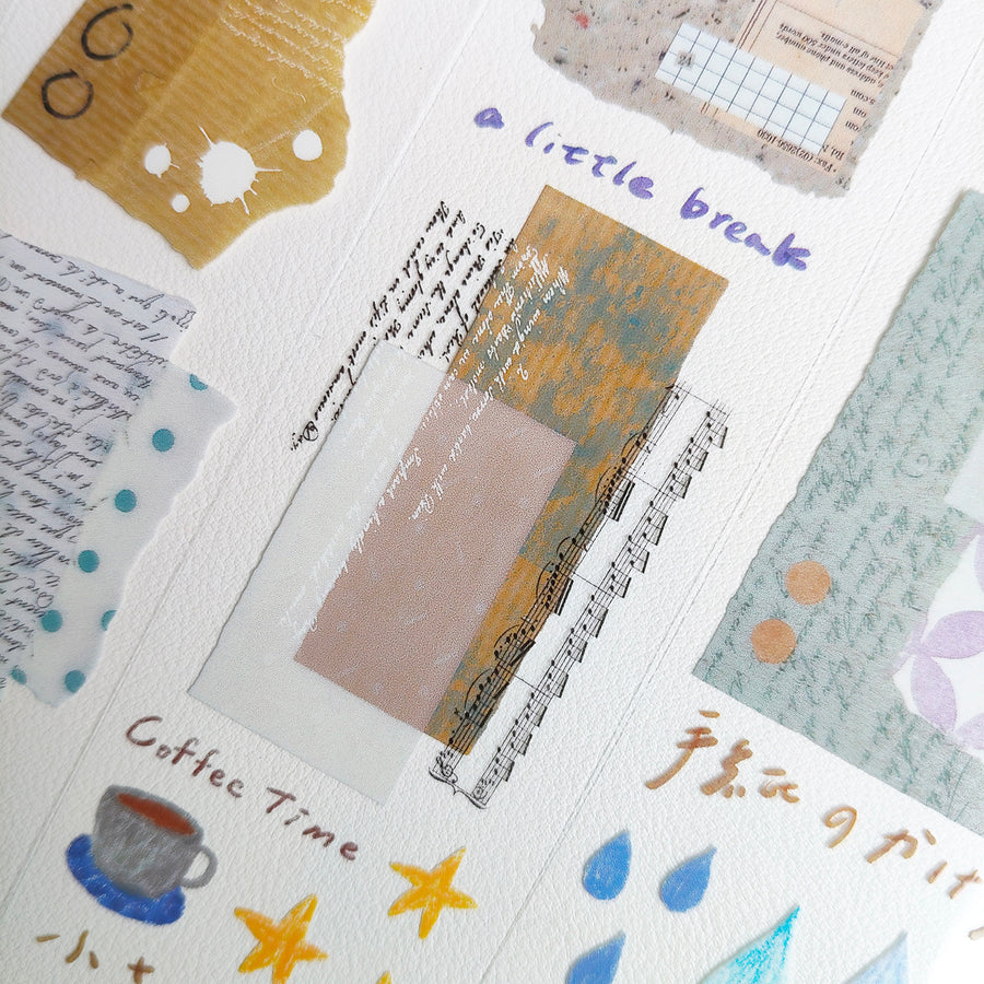 Asteroid B-610 star & tears 星與淚 Glossy Pet Tape