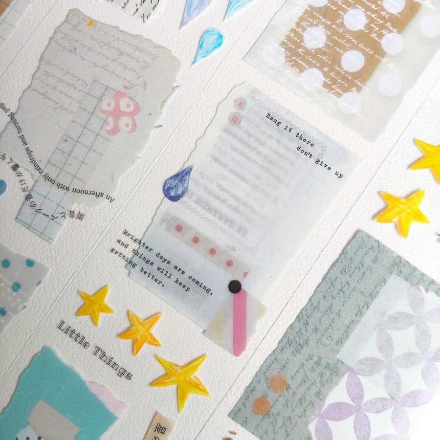 Asteroid B-610 star & tears 星與淚 Glossy Pet Tape