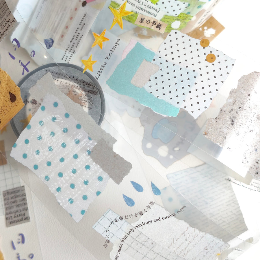 Asteroid B-610 star & tears 星與淚 Glossy Pet Tape