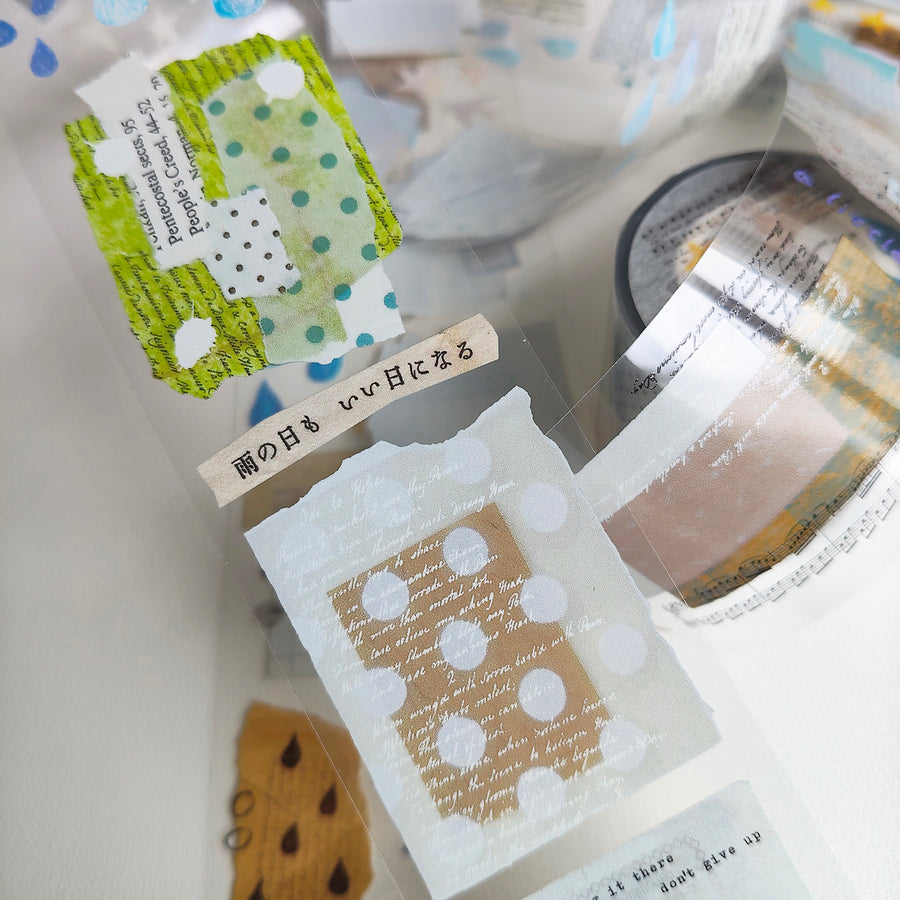 Asteroid B-610 star & tears 星與淚 Glossy Pet Tape