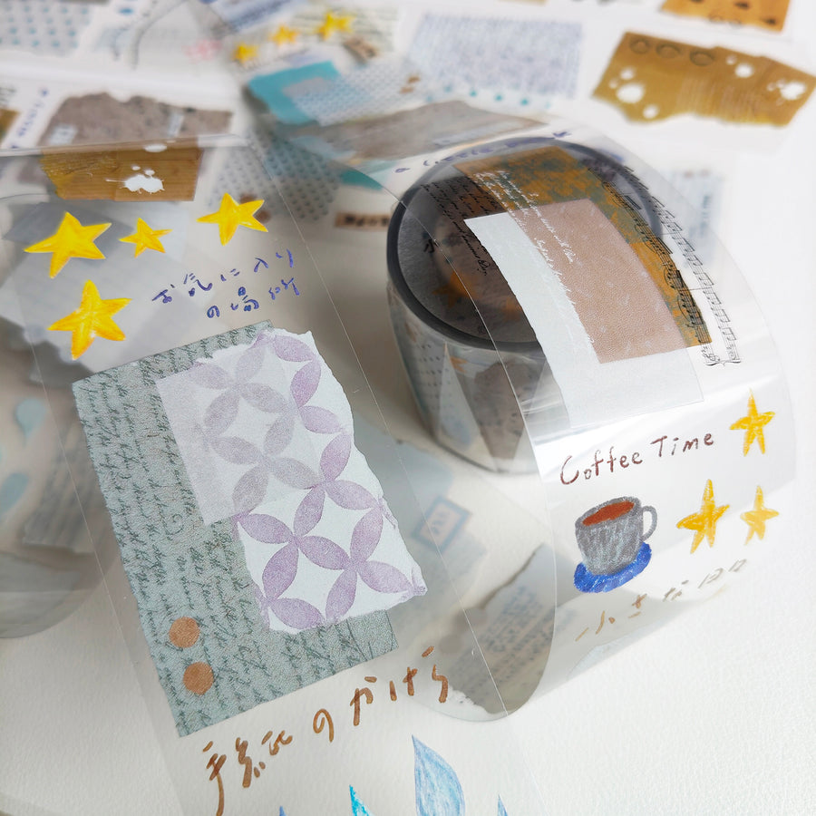 Asteroid B-610 star & tears 星與淚 Glossy Pet Tape