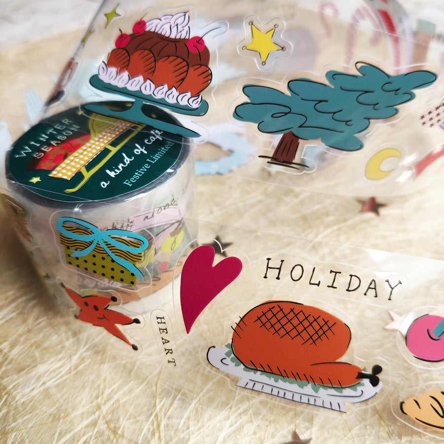 A kind of café 什物 X'mas Festive pet tape( limited edition)