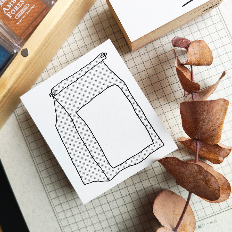 Sycolexxx Ugly Cats Rubble Stamp Set -  Pastry bag & Cup