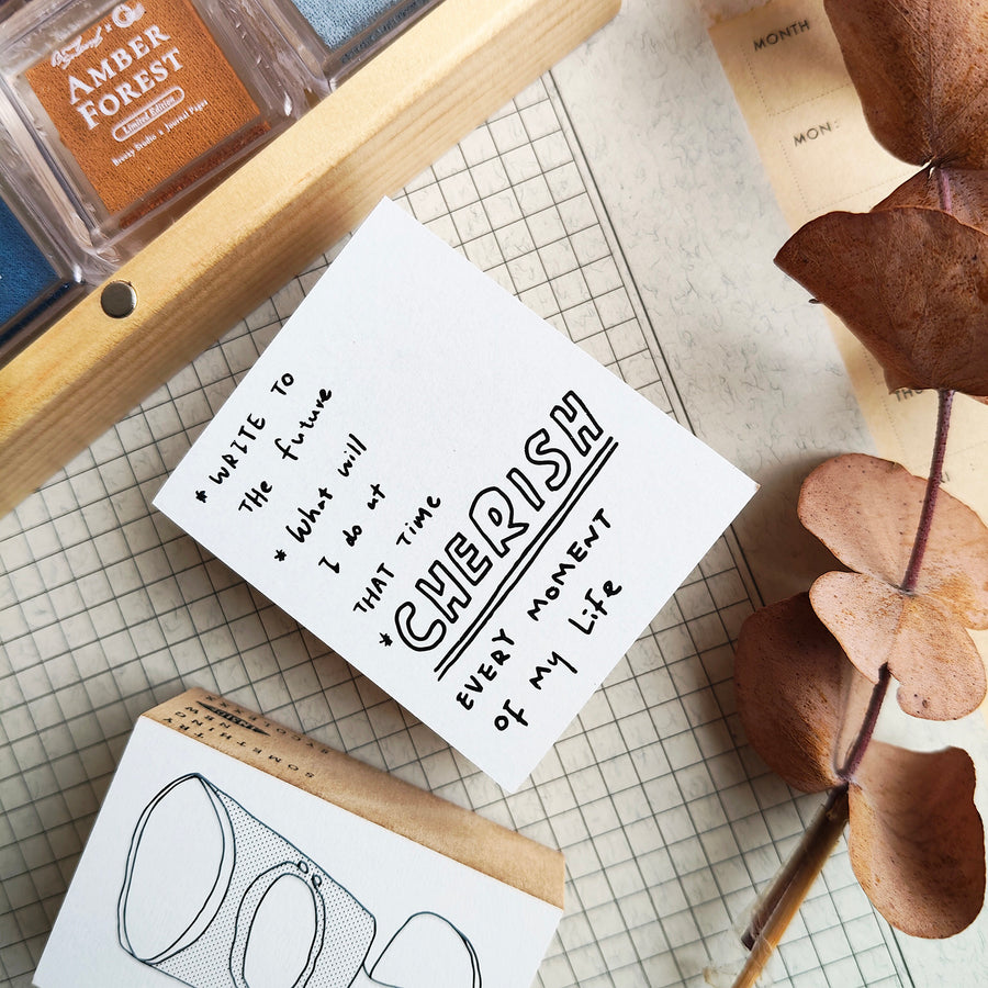 Sycolexxx Ugly Cats Rubble Stamp Set -  Pastry bag & Cup