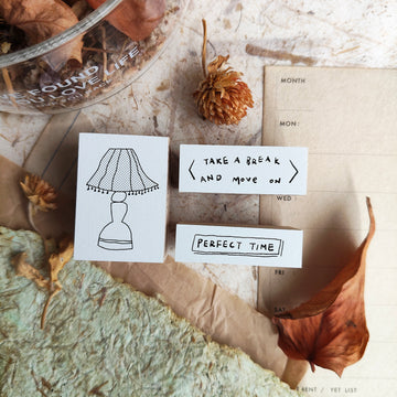 Sycolexxx Ugly Cats Rubble Stamp Set - Table Lamp (3 in 1 Set)