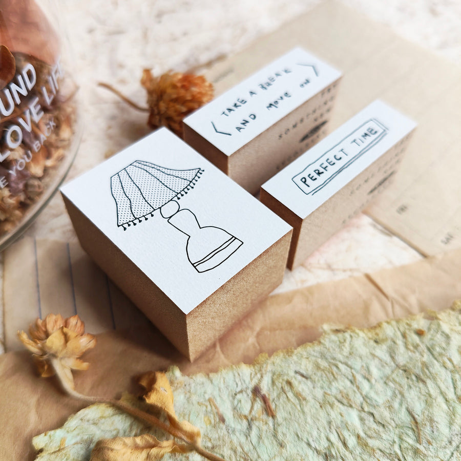 Sycolexxx Ugly Cats Rubble Stamp Set - Table Lamp (3 in 1 Set)