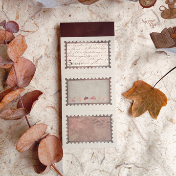 Shō Littlehappiness Falling Leaves Memopad