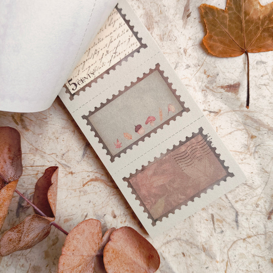 Shō Littlehappiness Falling Leaves Memopad