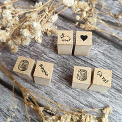 Mon petit artiste mini stamp set