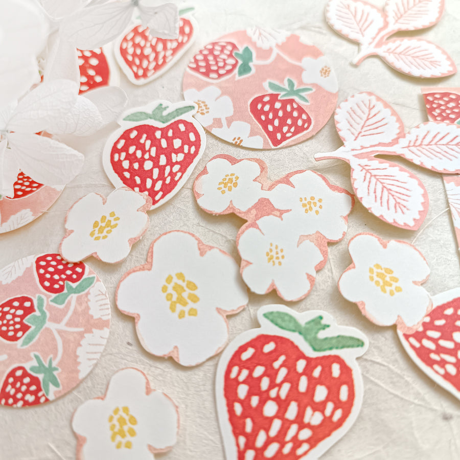 Appree Strawberry Pressed Fruit Sticker