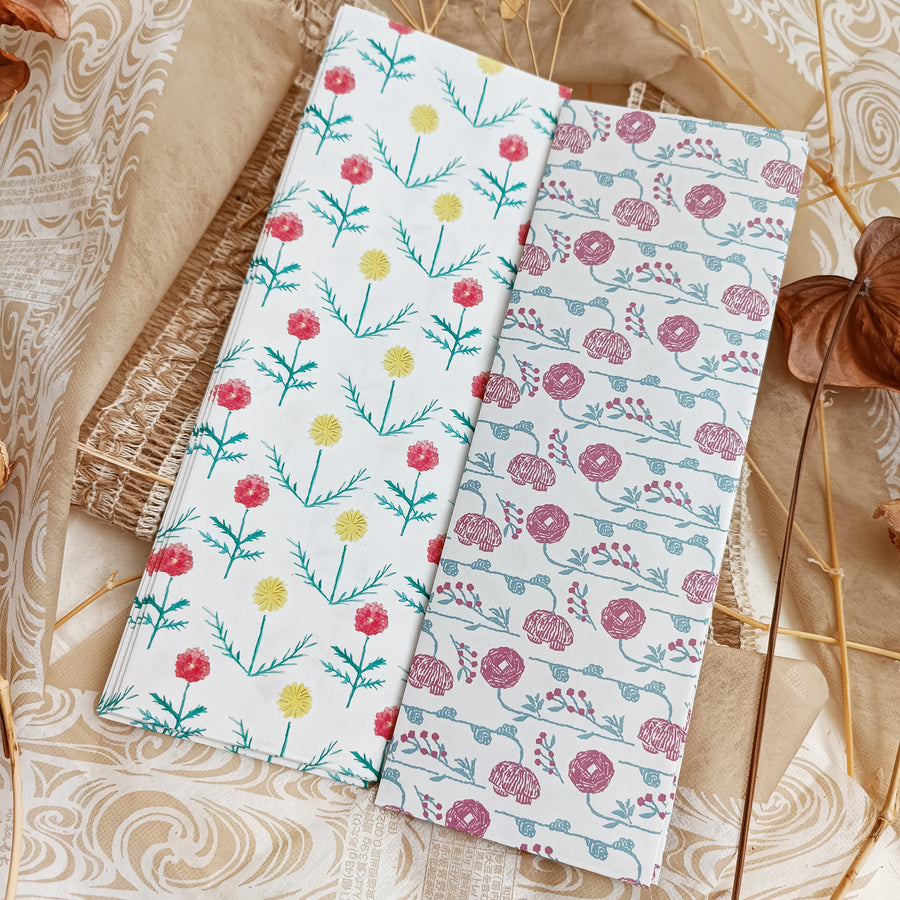 Seitousha Hidamari Floral (2 in 1 Set)