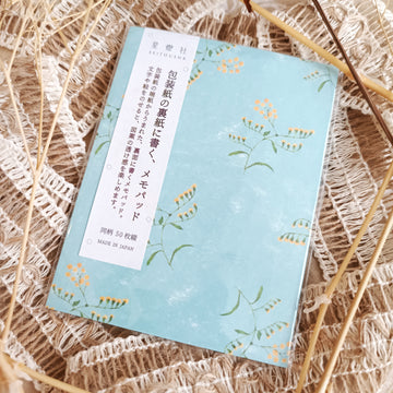 Seitousha Wrapping Paper Memo Pad - Koharu