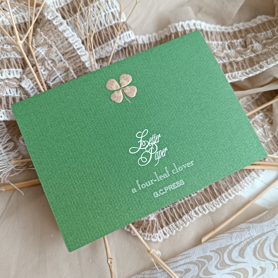 A Four-leaf clover Memo Pad