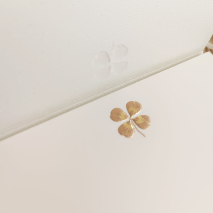 A Four-leaf clover Memo Pad