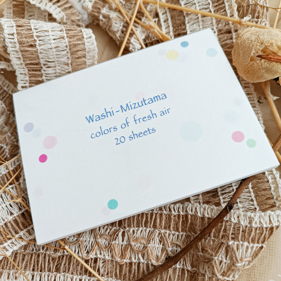 G.C.Press Washi-Mizutama Color of Fresh Air Memo Pad