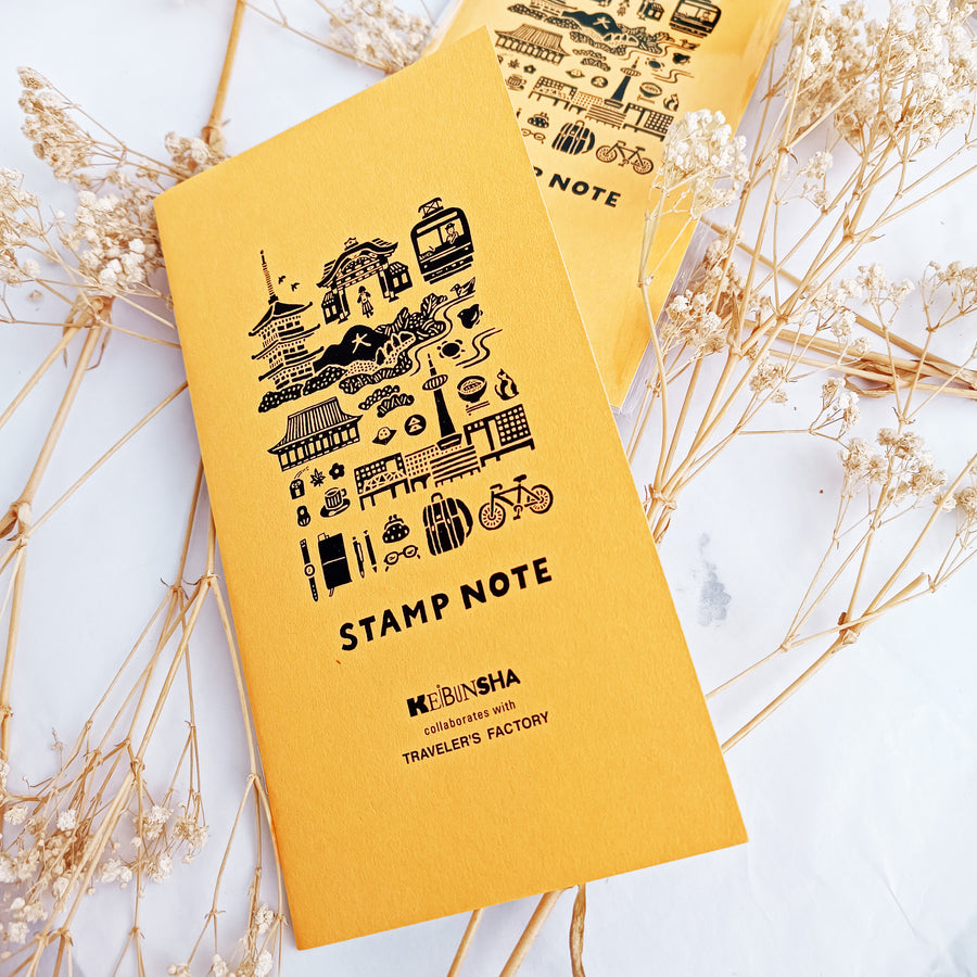 Traveler’s notebook x keibunsha Refill Stamp Note