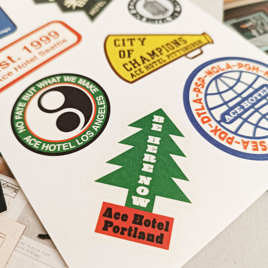 Traveler's Factory x ACE Hotel  Sticker