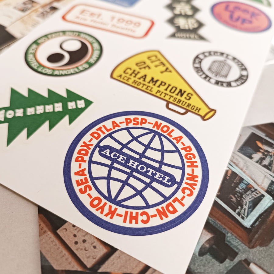 Traveler's Factory x ACE Hotel  Sticker