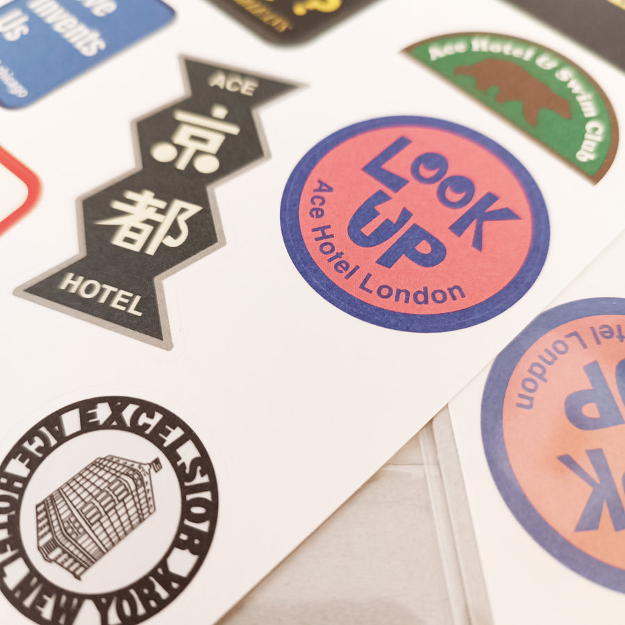 Traveler's Factory x ACE Hotel  Sticker