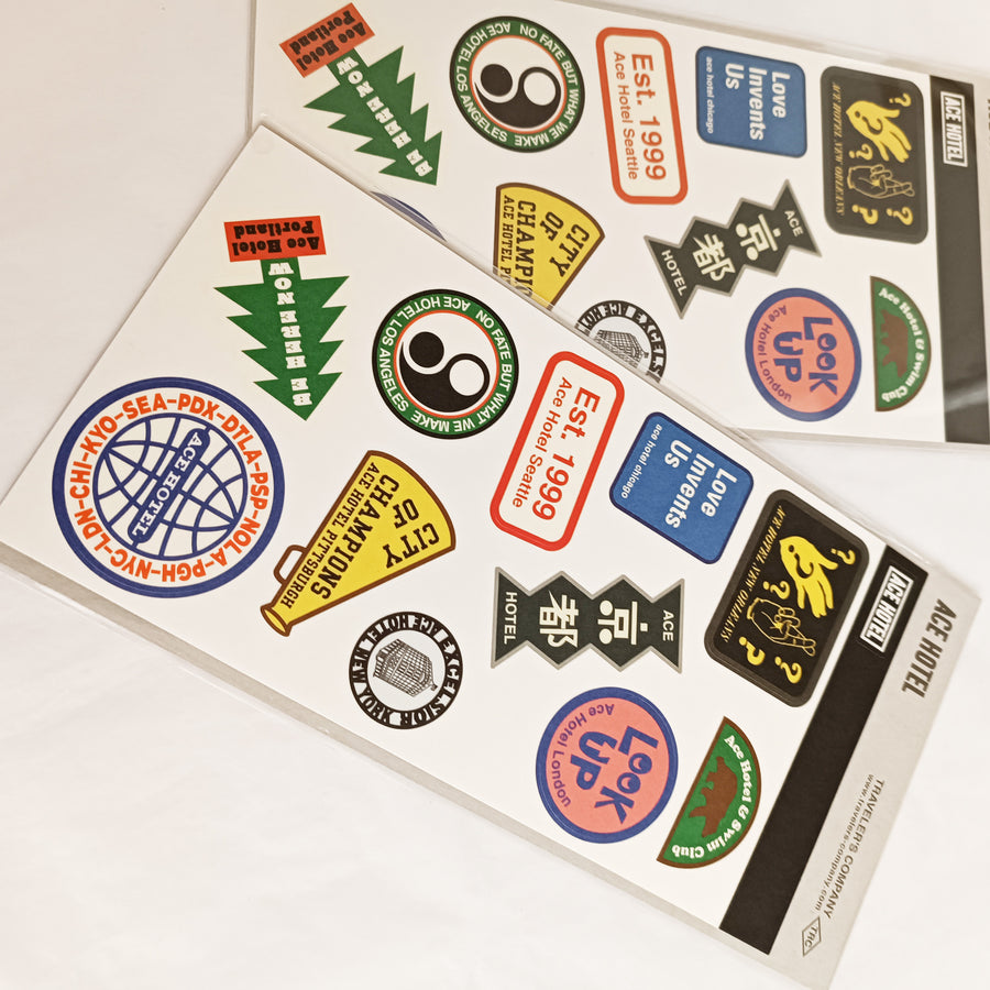 Traveler's Factory x ACE Hotel  Sticker